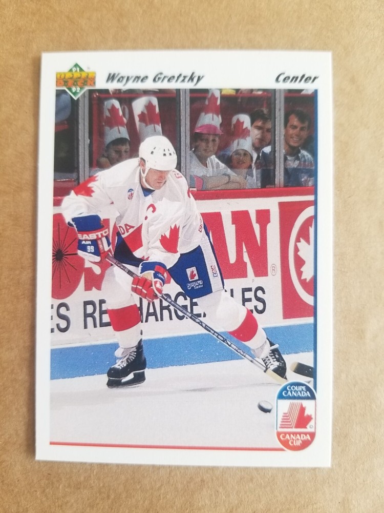 1991-92 Upper Deck Hockey #13 Wayne Gretzky Canada Cup