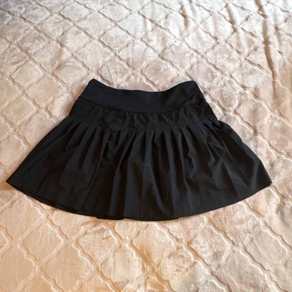 All In Motion Black Athletic Skort Women's S Stretch Elastic Waist Tennis Golf