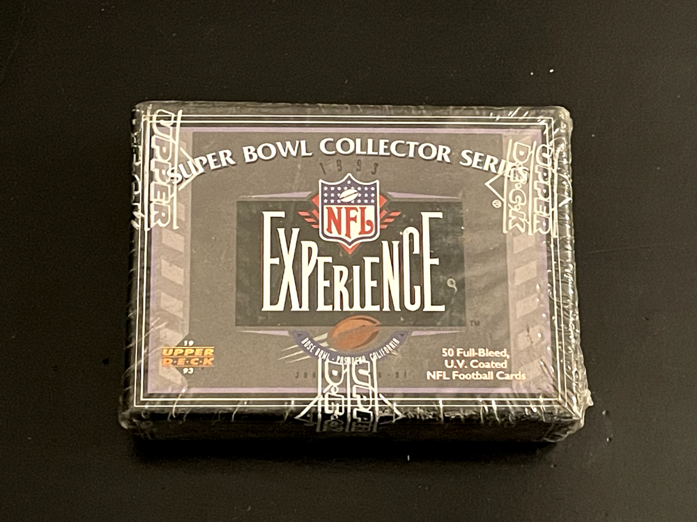 1993 Upper Deck NFL Experience Super Bowl Sealed Collector Set