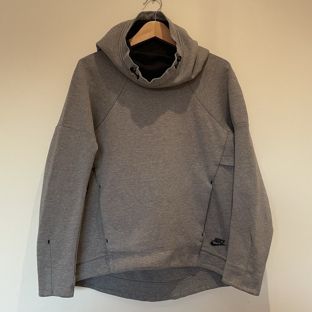 Nike Tech Fleece Funnel Neck Women’s Grey Sweatshirt Medium