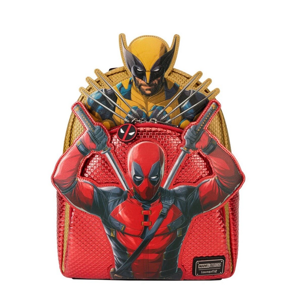 NWT Loungefly Deadpool Wolverine Marvel Iconic Backpack HTF -CHRISTMAS SALE--image