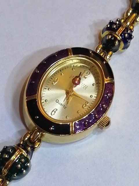 Joan Rivers Famous Ladybug Vintage Working Watch Collectable
