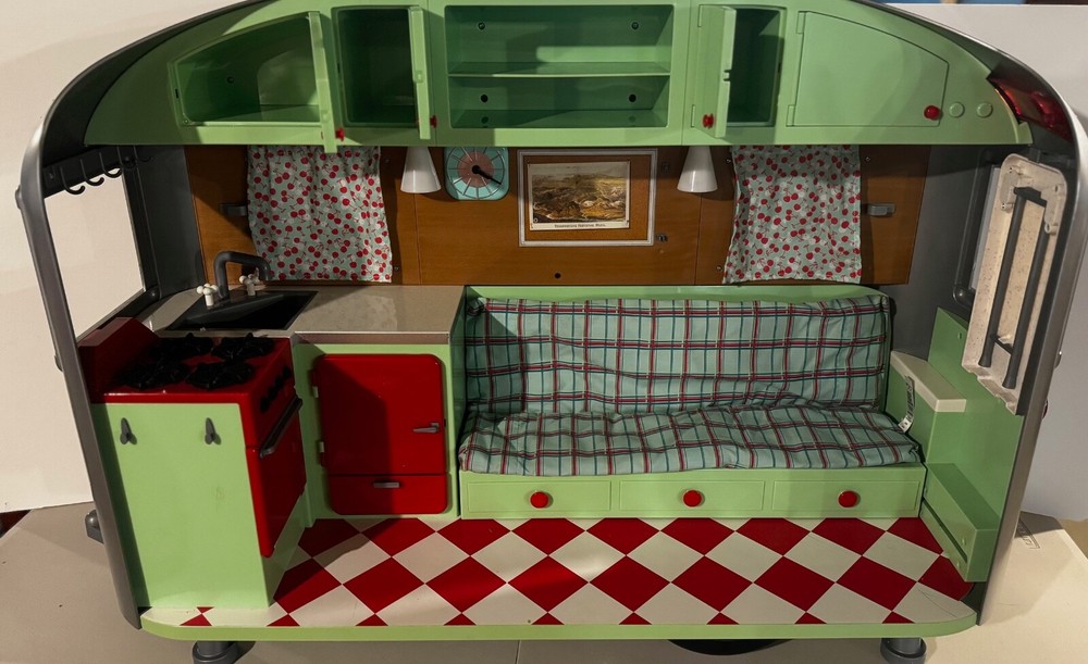 American Girl, MaryEllen's Airstream Travel Trailer. Very gently used.