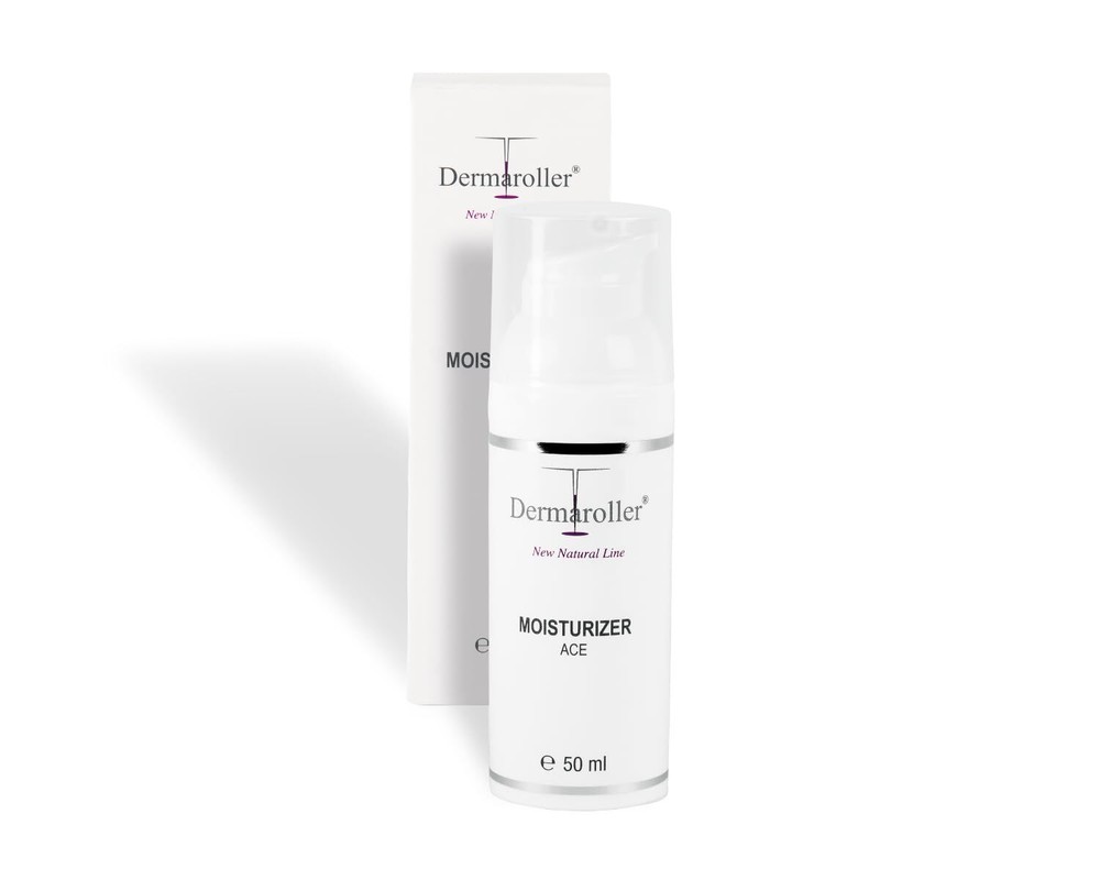 Dermaroller Natural Line Moisturizing ACE Cream 1.69 oz for Hydrated Skin