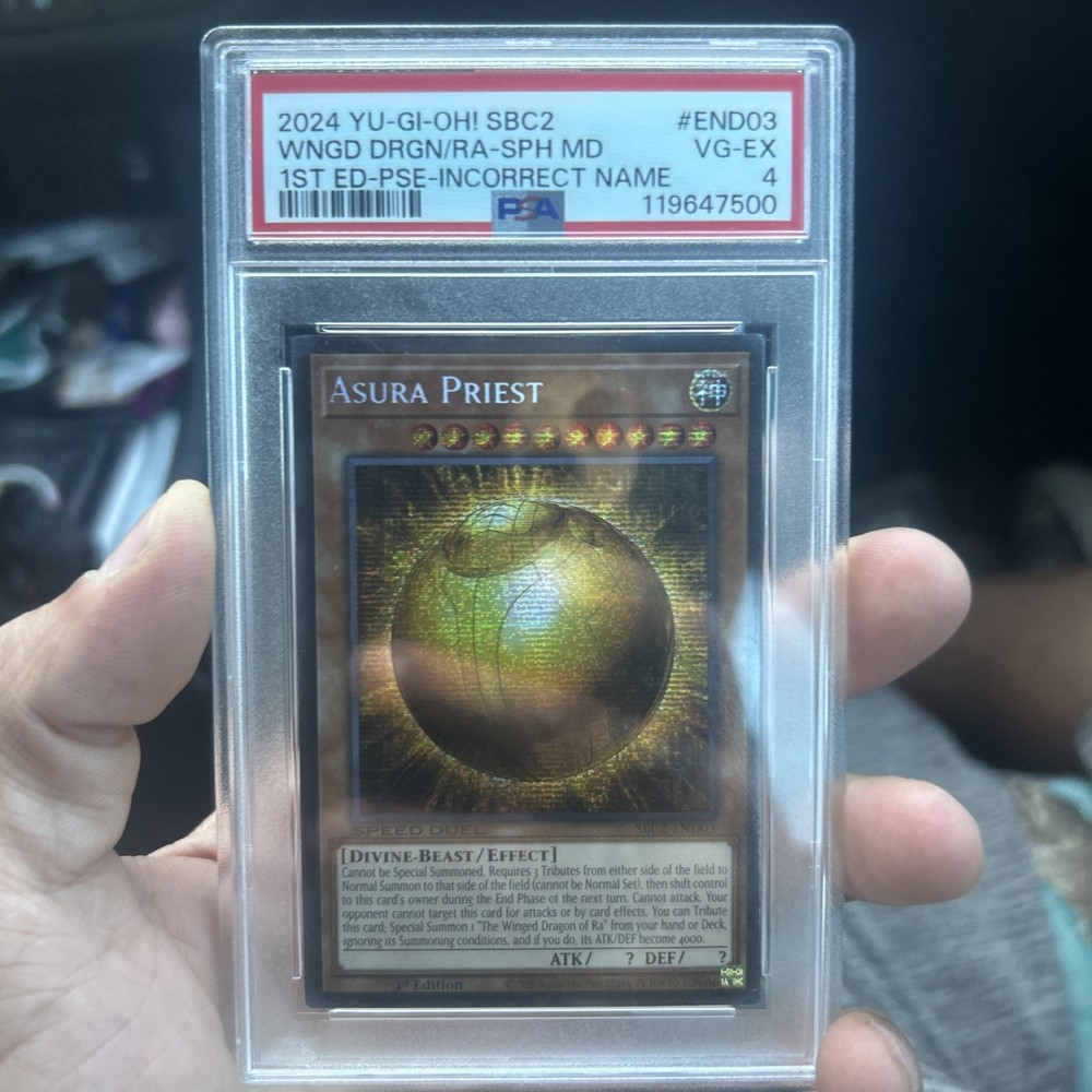 Speed Duel PSR Winged Dragon of Ra Sphere Mode SBC2-END03 1st Edition