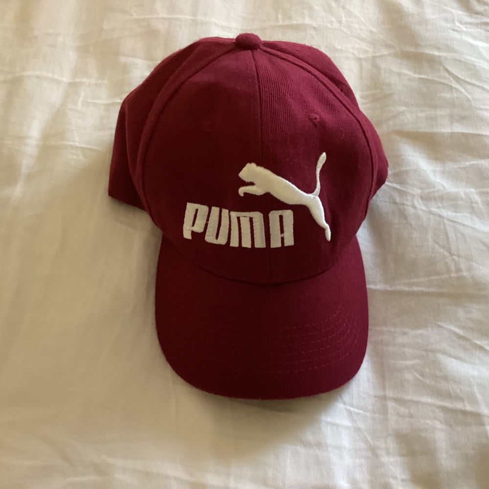 puma burgundy cap