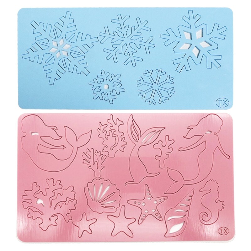 Cake Chocolate Clay Soap Decorating Baking Fond Acrylic Craft Art DIY Molds Tool