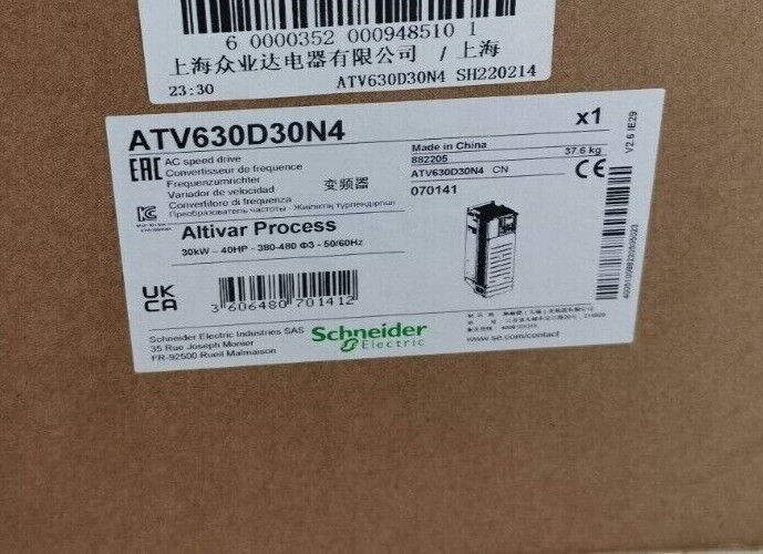 1PCS Brand New Schneider ATV630D30N4 frequency converter Fast delivery