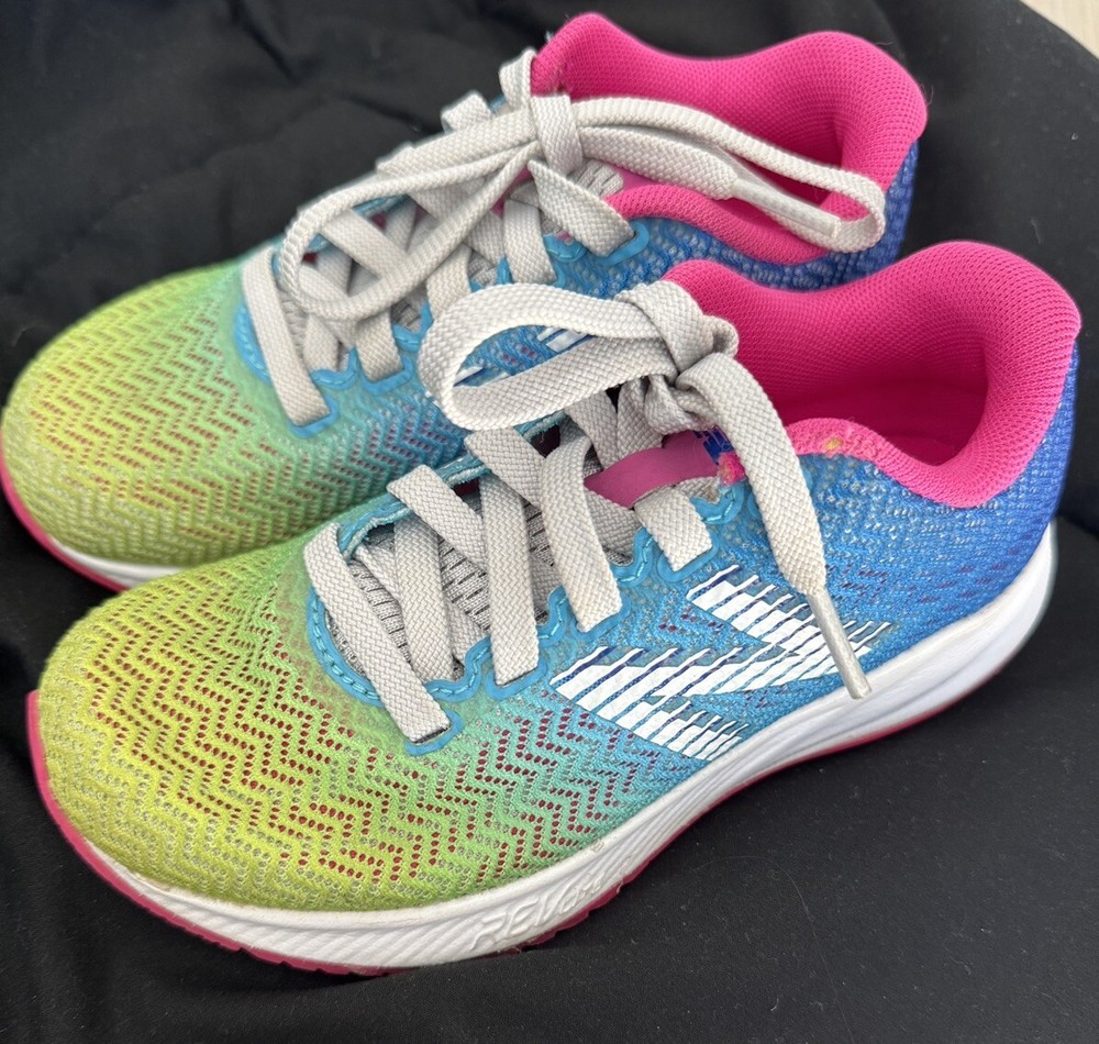 New Balance Sneaker Youth Child Size 11 Multicolor Running Shoe YKVCRSP