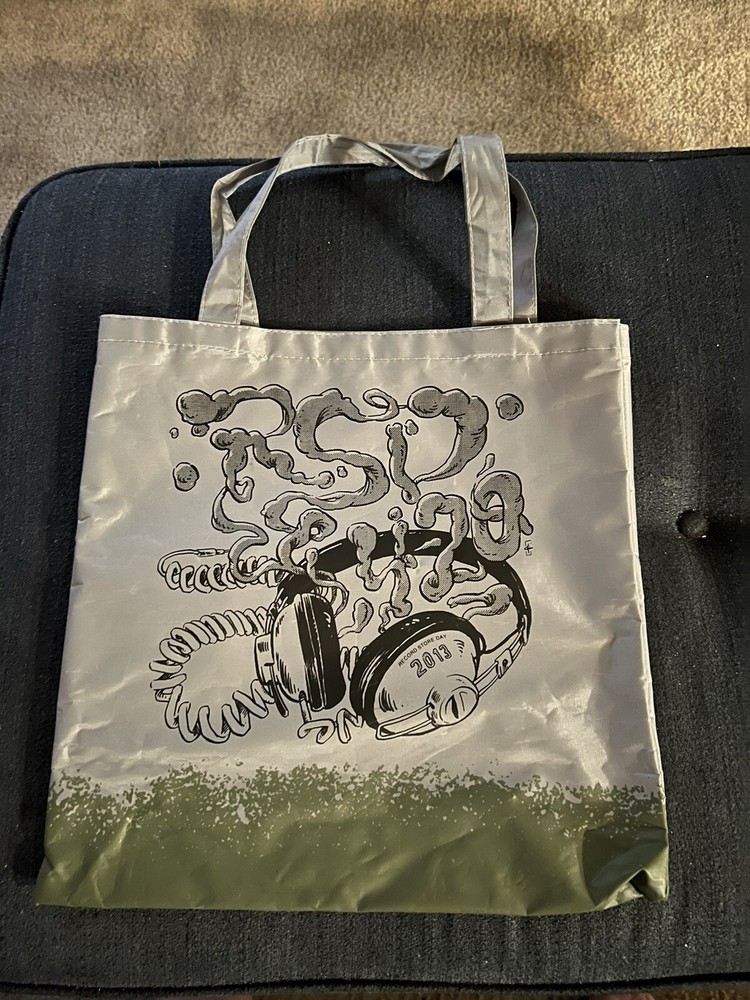 Record Store Day 2013 Promo RSD Vinyl LP Reusable Tote Bag Rare 420 4-20