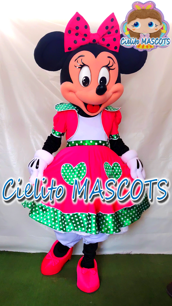 Cielito Mascots Magenta Minnie Mascot mouse Costume cosplay botarga halloween