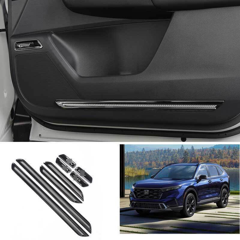 2023-2025 Honda CR-V Black Steel Door Panel Speaker Cover Trim