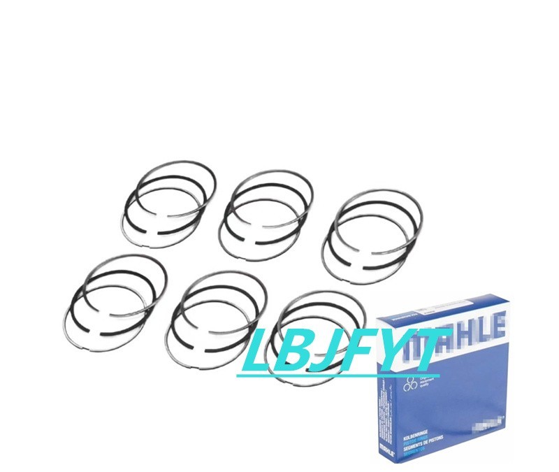 6pcs Piston Rings Set 84mm Fits For BMW 335d 535d E90 E91 F10 F11 N57D3.0 Diesel