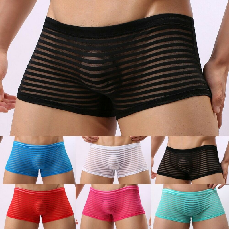 Briefs Underwear Comfy Knickers Lingerie Men Panties Seamless Sexy Shorts