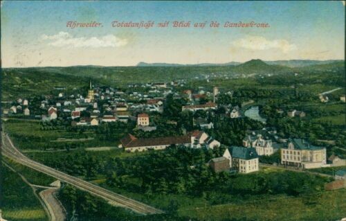 Ansichtskarte Ahrweiler Totalansicht mit Blick auf Landeskrone  (Nr.9576)
