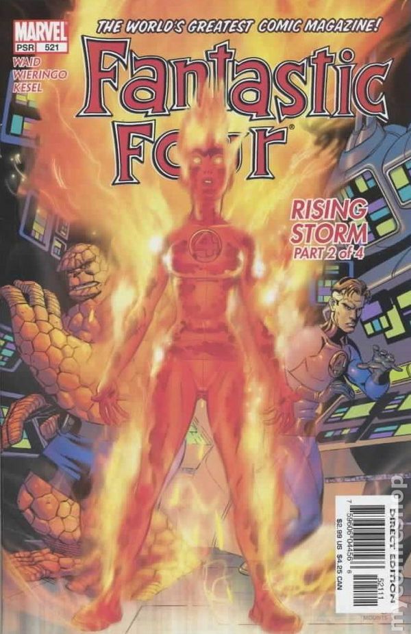 Fantastic Four #521 VG 2005 Stock Image Low Grade