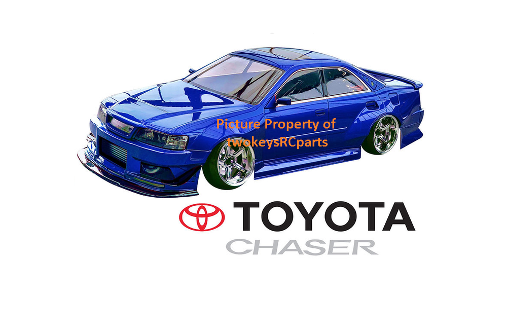 1:10 RC Clear Lexan Body KIT -Toyota JZX100 Chaser Shell + decals+ extras 200mm