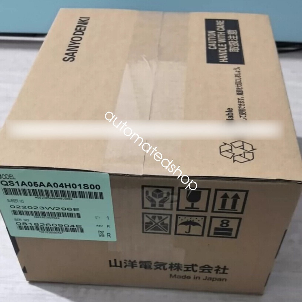1PCS New SANYO QS1A05AA04H01S00 AC SERVO DRIVE Shipping DHL or FedEX