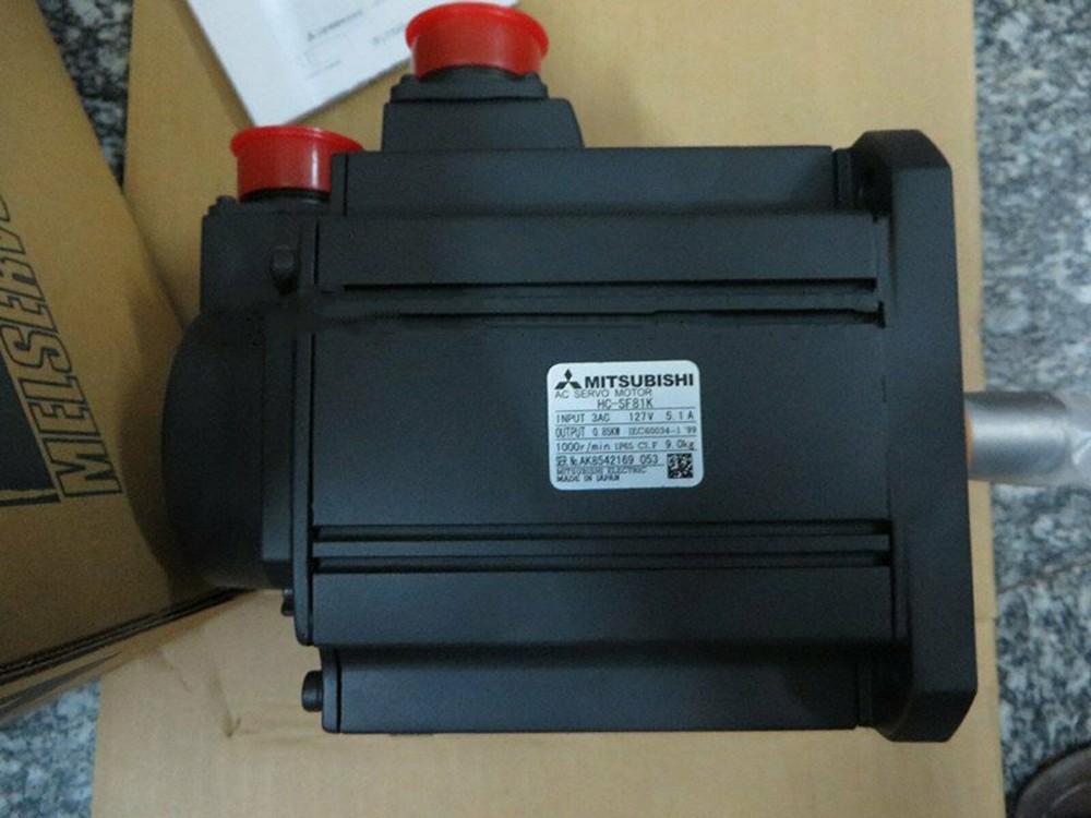 Used Mitsubishi AC Servo Motor HC-SF81K Tested It In Good Condition