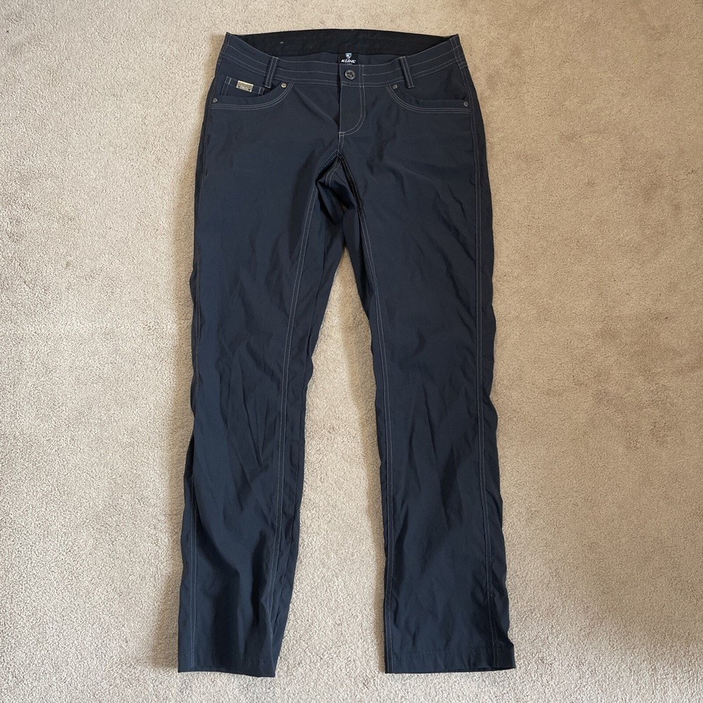 Kuhl Hiking Women's 8 (32x31) Dark Gray Lightweight Outdoor Straight Pants