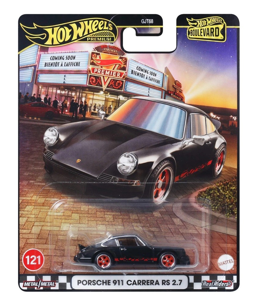 CASE of 10 - 2025 Hot Wheels Premium Porsche 911 Carrera RS 2.7 Boulevard #121