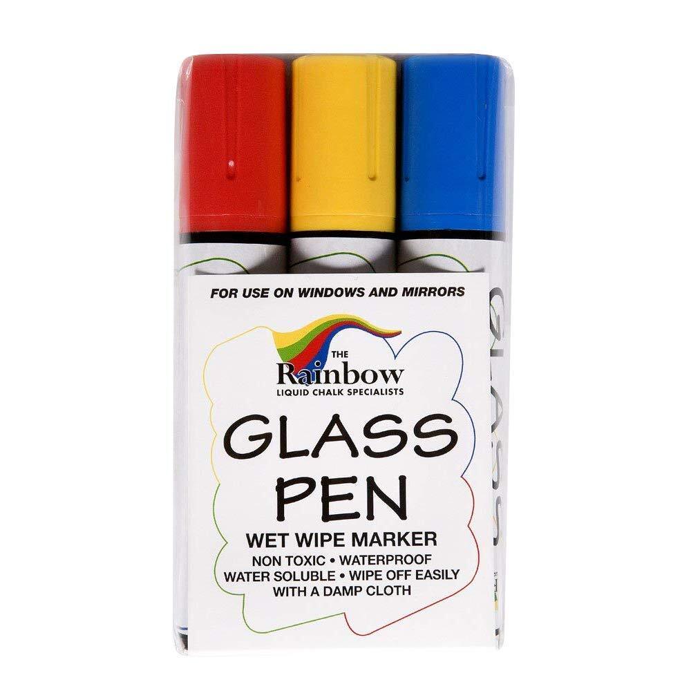 Glass Pen Window Marker: Liquid Chalk Markers for Glass, Car Marker or Mirror...