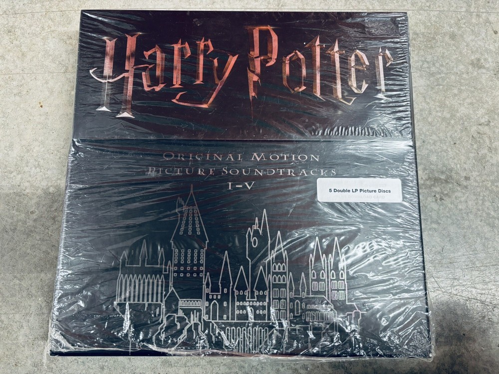 John Williams Harry Potter SOUNDTRACK 10 LP PICTURE DISC BOX SEALED LIMITED RARE