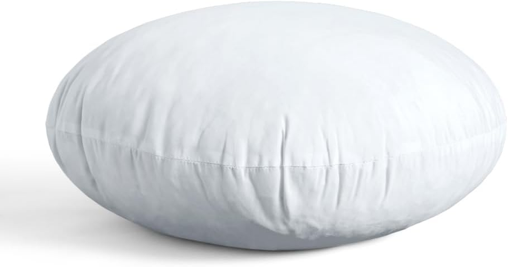 14 Inch round memory foam floor pillow insert decorative cushion