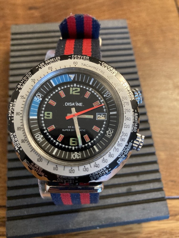 Vintage Diver Disa’Ine Super Datomatic Watch