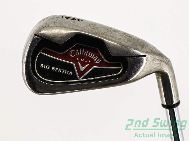 Callaway 2006 Big Bertha 6 Iron Steel Uniflex Right Handed 37.25in Golf Club