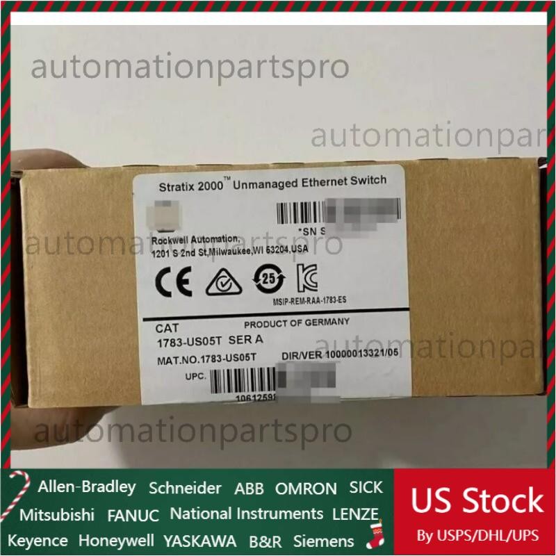 Allen Bradley 1783-US05T Stratix 2000 Ethernet Switch 1783US05T New