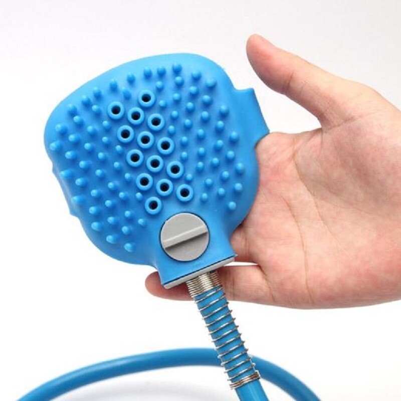 Pet Bathing Shower Tool Dog Massager Brush Pet Washing Cleaning Bath Supply