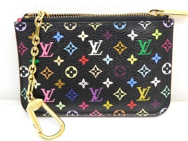 Louis Vuitton Pochette Cles Coin Wallet Multicolor EXC++ Condition M93735
