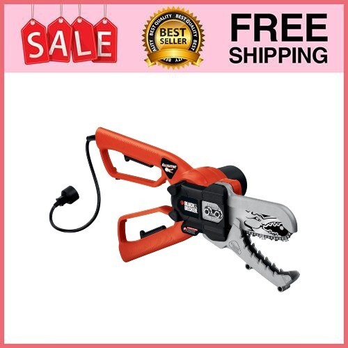 BLACK+DECKER 4.5 Amp Corded Alligator Lopper Chain Saw LP1000
