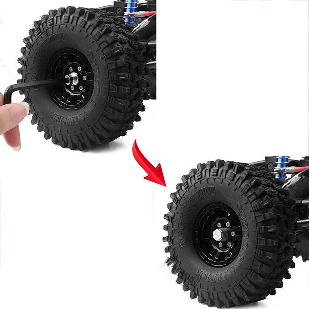 1.9 inch Wheel Rim Hub Universal Nut Dust Cover Aluminum Universal Quad ATV