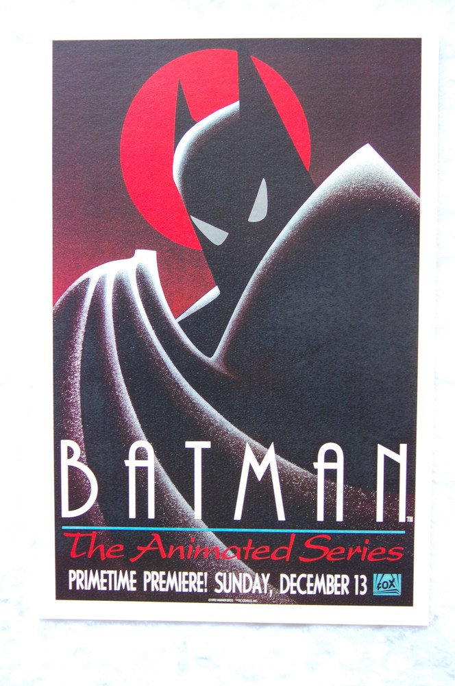 Batman The Animated Series TV Show Promo Poster