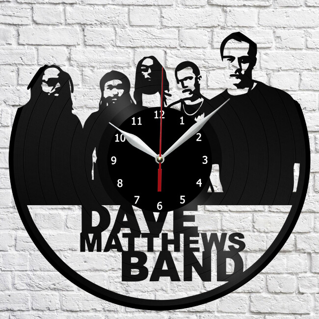 Dave Matthews Band Vinyl Record Wall Clock Home Fan Art Deco 12'' 3 cm 4365