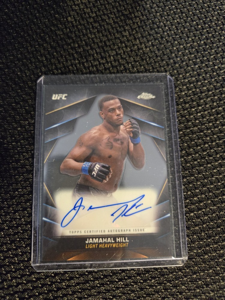 Jamahal Hill - 2024 Topps Chrome UFC - Chrome Veteran Autographs #CVA-JHI (AU)