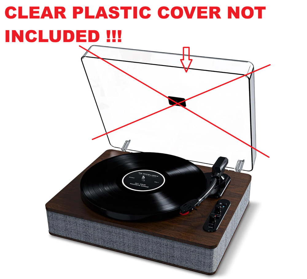 ION Audio Luxe LP Bluetooth Turntable with Built-in Speakers No Cover Included