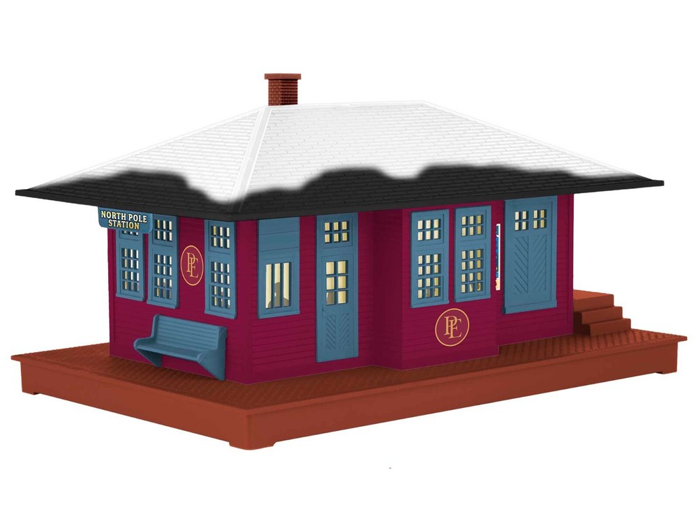 Lionel O Gauge Polar Express Passenger Station - 2029050
