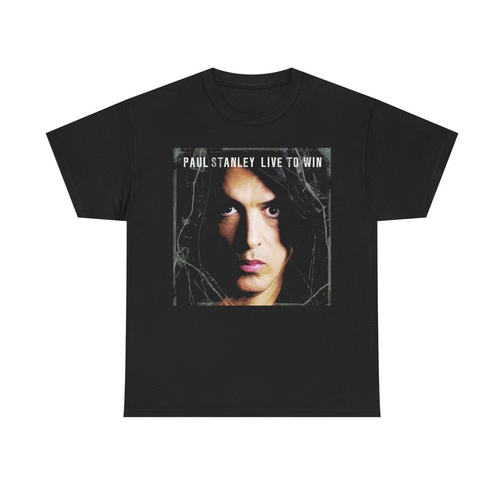 Paul Stanley Live To Win Album T-shirt S to 5XL BA285 FREE SHIPPING