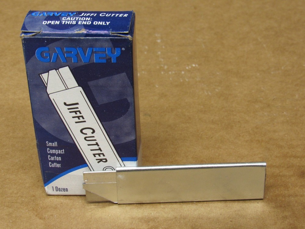 Garvey 40417 Jiffi Cutter Box Cutter with Blade - Pack of 12