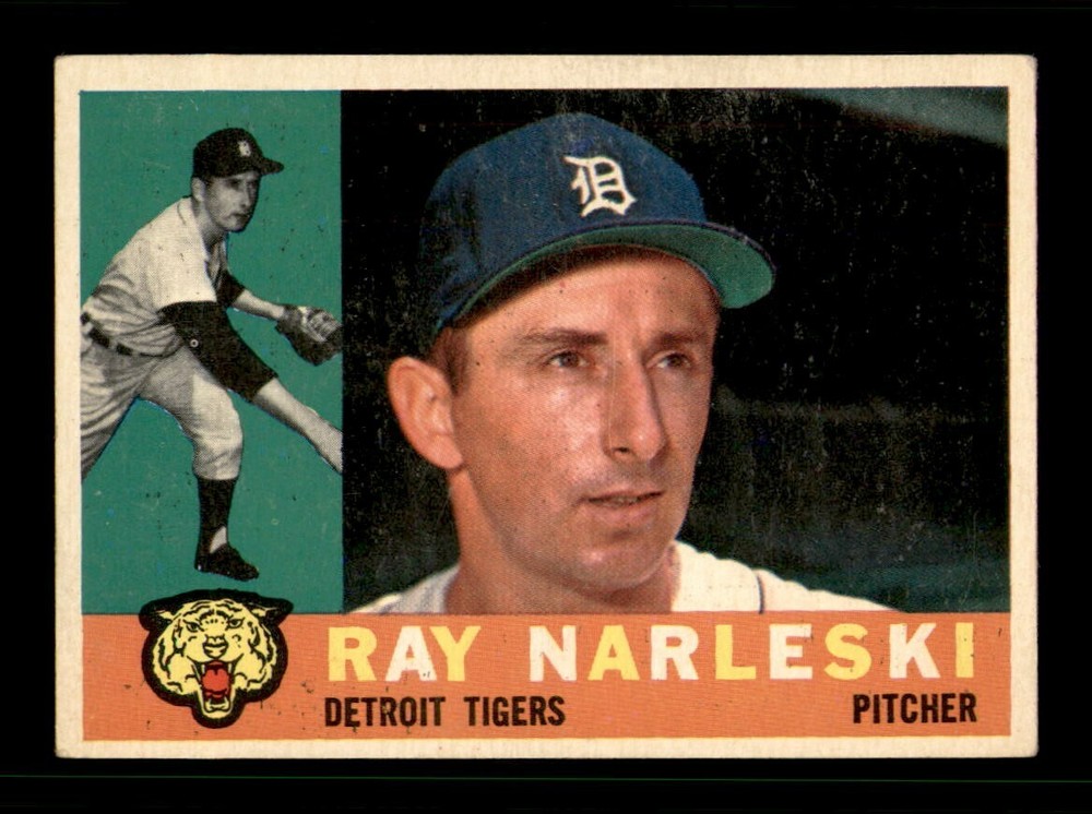 1960 Topps Set Break #161 Ray Narleski EX *OBGcards*