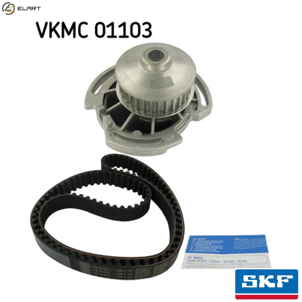 WATER PUMP & TIMING BELT KIT VKMC 01103 FOR VW GOLF/Van/III/Mk JETTA VENTO 1.0L