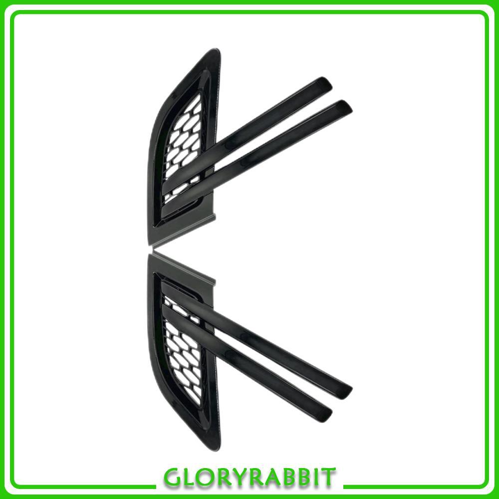 Side Air Vent Mesh Grille Left & Right for Range Rover Sport 2014-2017 Black