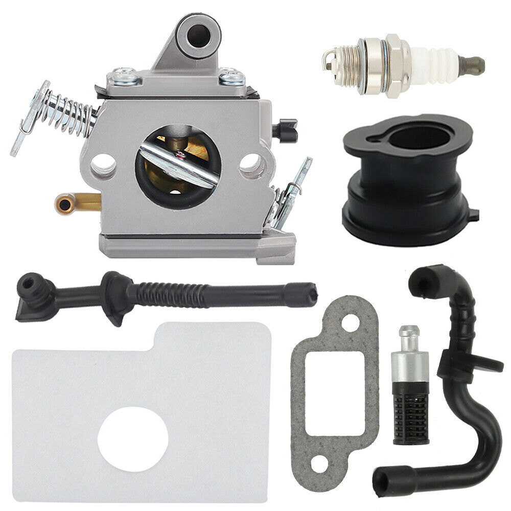Carburetor Kit For Stihl MS180C MS170 MS180 017 018 Chainsaw W/ Filter Tune Up