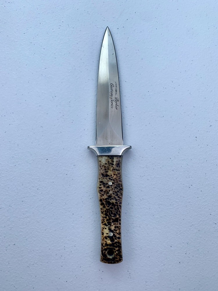 Parker Cutlery Company Custom Series Fixed Blade Dagger Point Knife