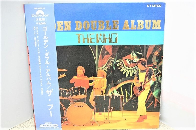 [Japan Used Record] Limited Time The Who Record Golden Double Album Mp 9355/6 Us-image