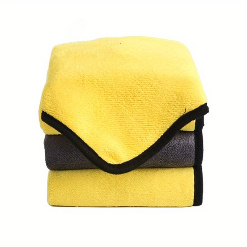 Coral Double-Sided Ultra-Fine Flannel Car Towel for All Uses