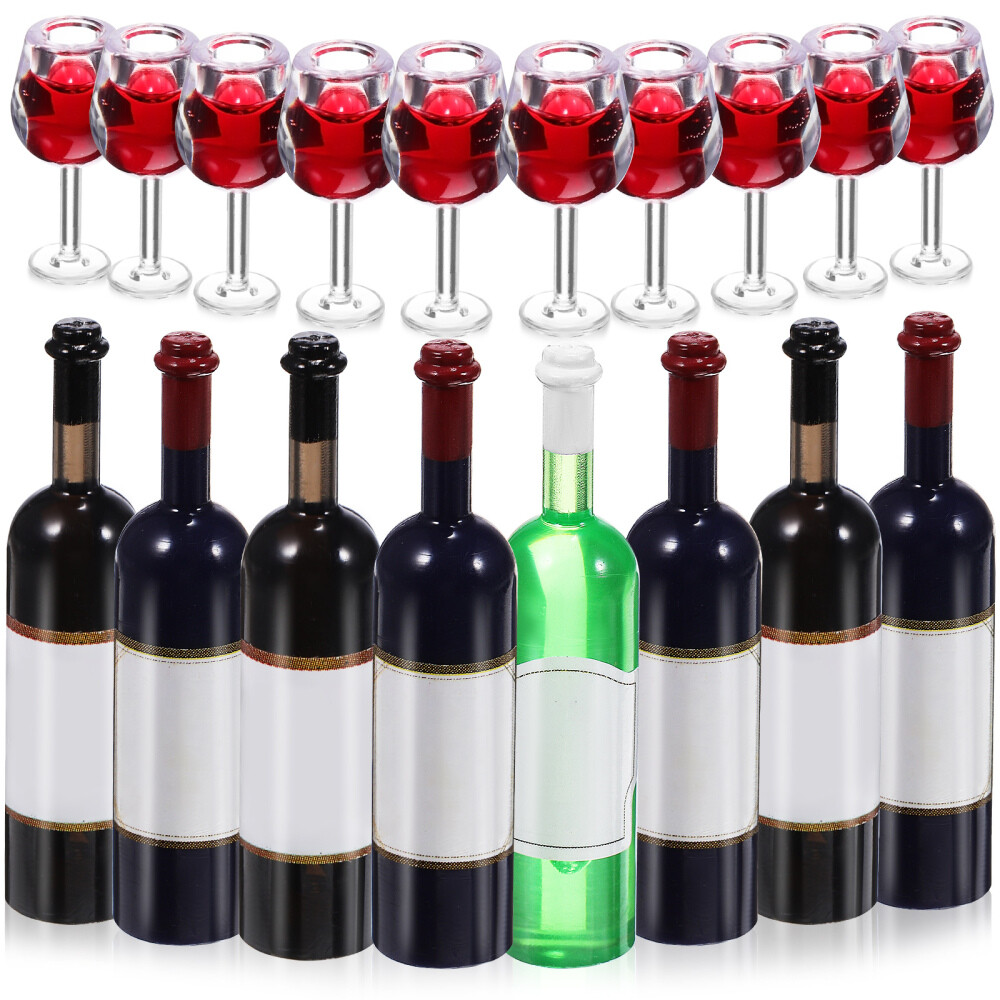 18PCS/Set Creative Decorative Miniature Wine Drink Cups Set for Party Home